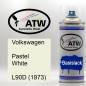 Preview: Volkswagen, Pastel White, L90D (1973): 400ml Sprühdose, von ATW Autoteile West.